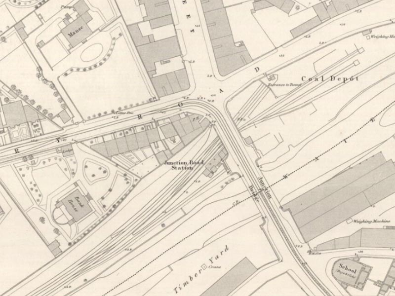 OS Town Plan 1852