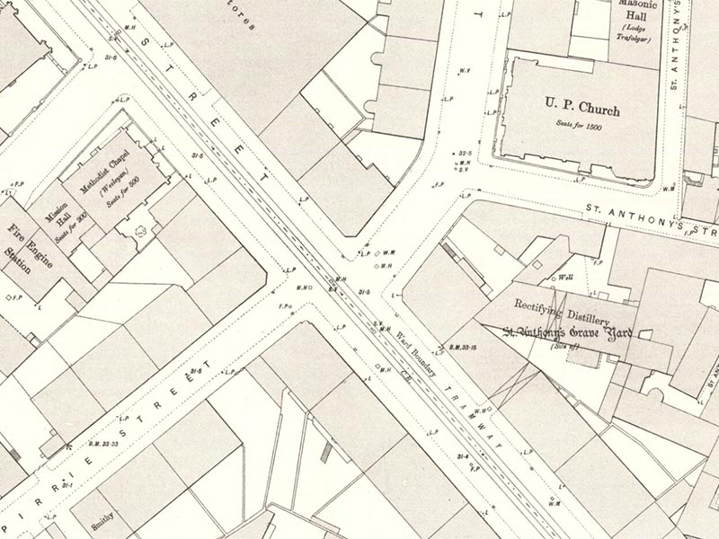 OS Town Plan 1852